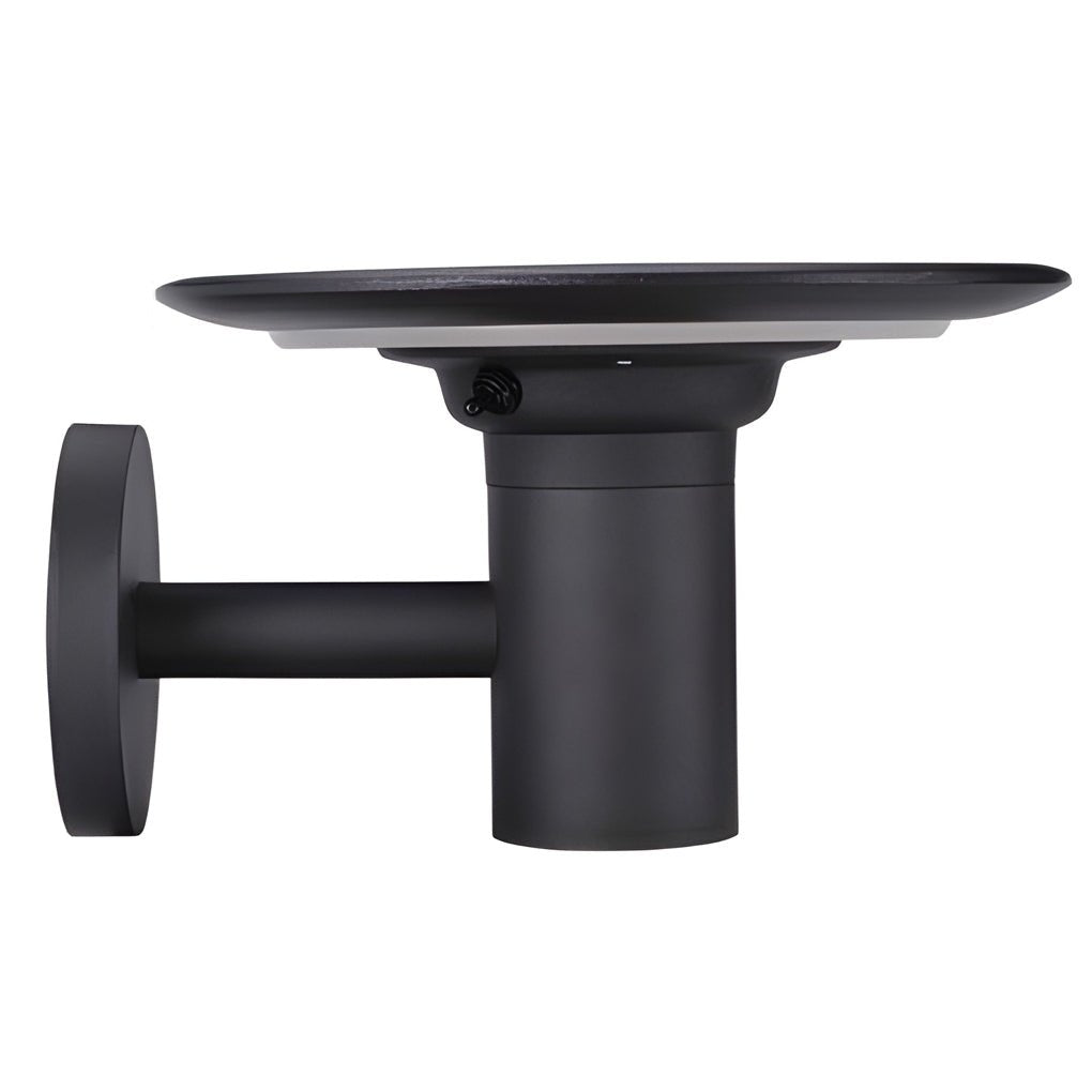 Round UFO Solar LED Outdoor Wall Light - Waterproof Die-Cast Aluminum