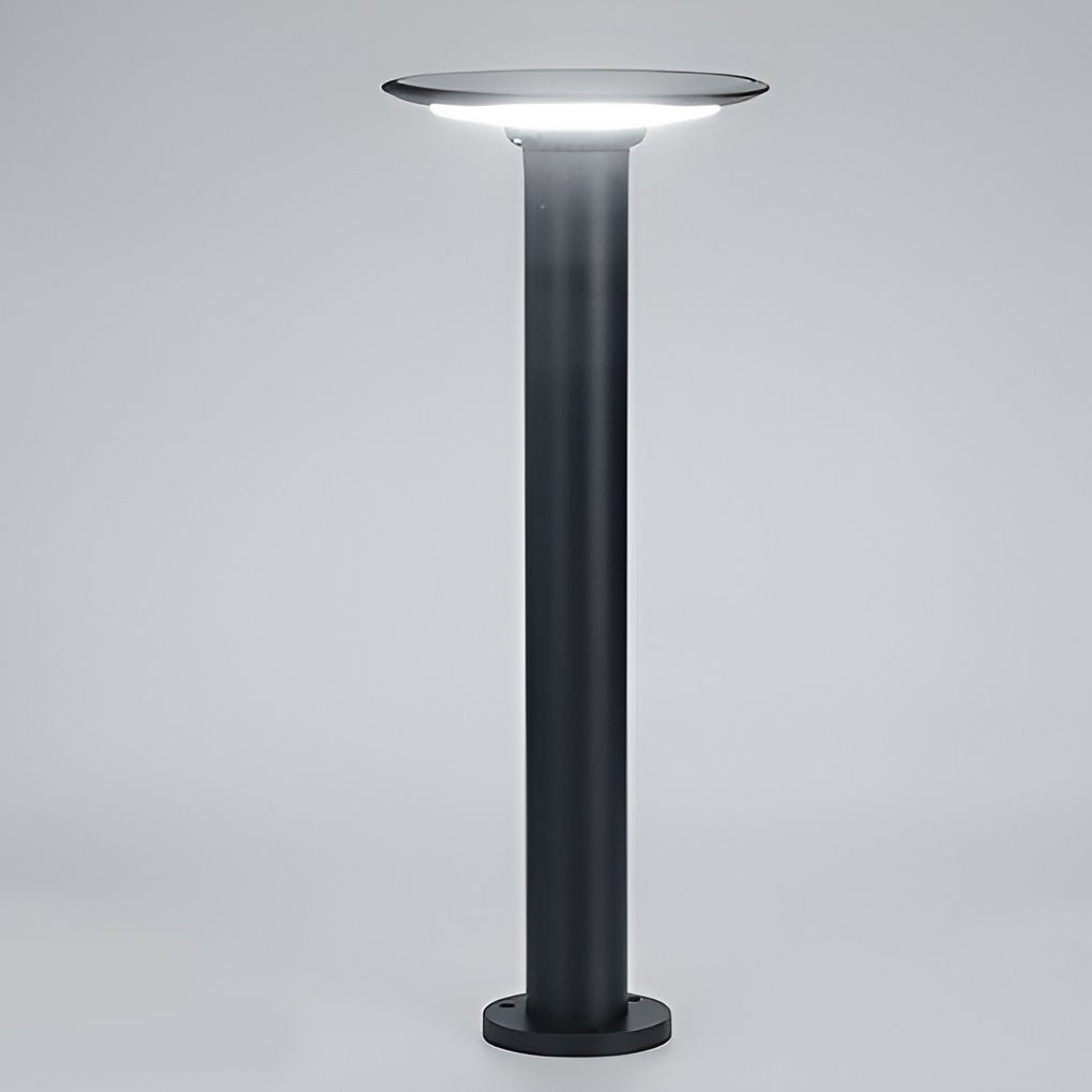 UFO Solar Pathway Light Modern Die-Cast Aluminum Outdoor Garden