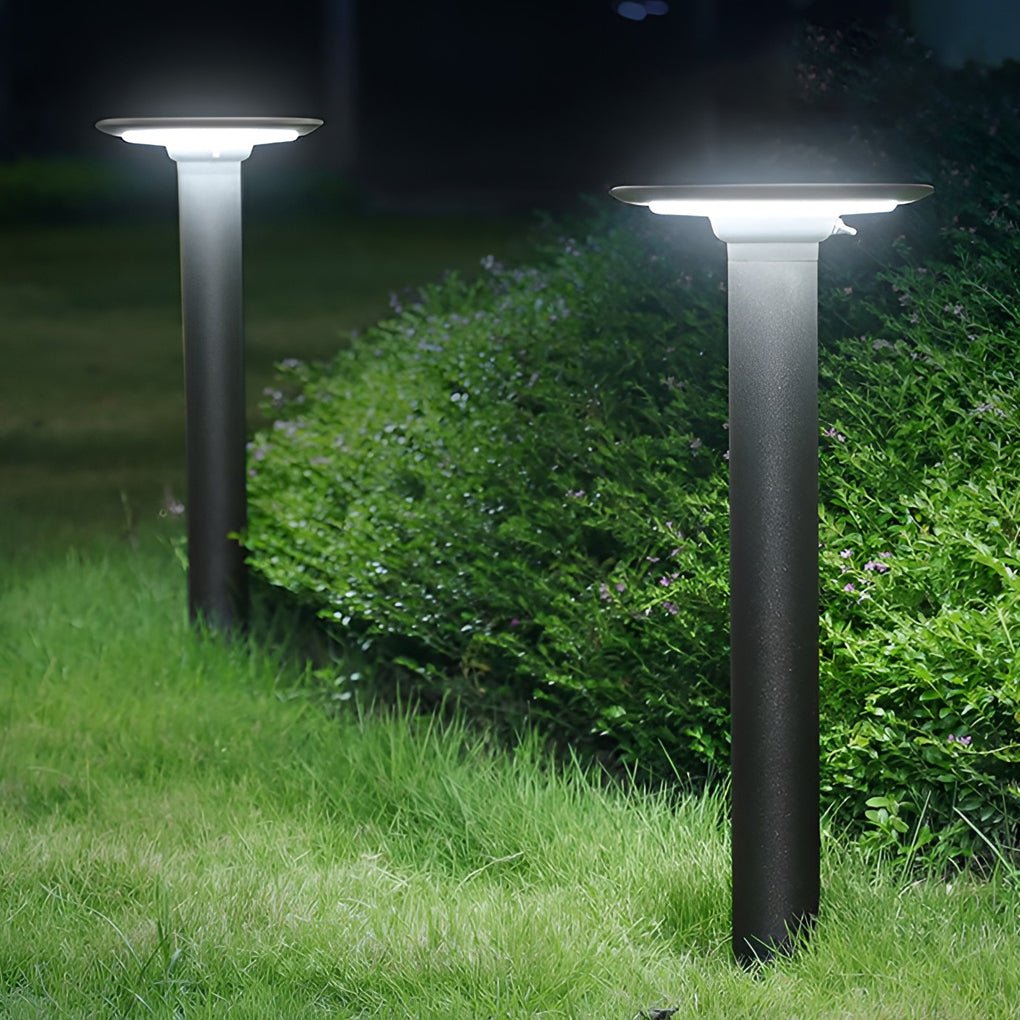 UFO Solar Pathway Light Modern Die-Cast Aluminum Outdoor Garden