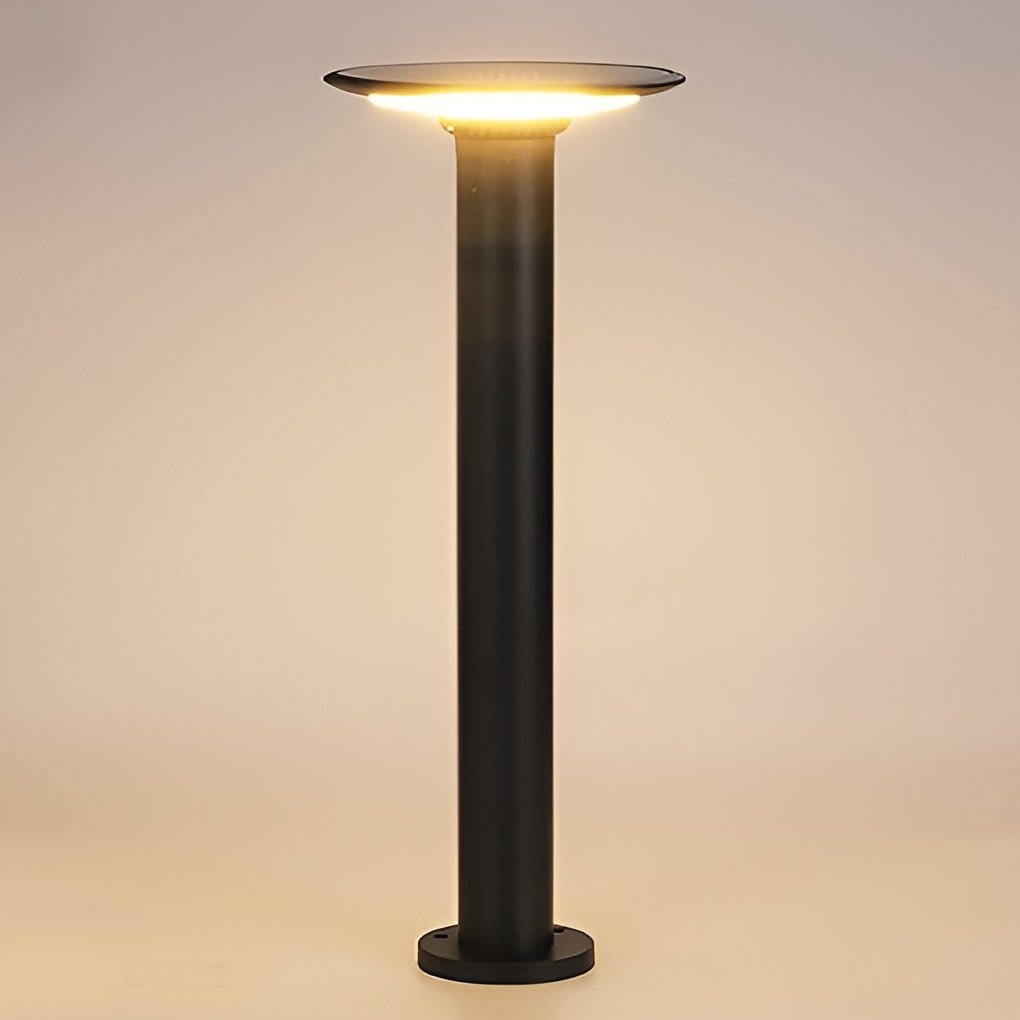 UFO Solar Pathway Light Modern Die-Cast Aluminum Outdoor Garden