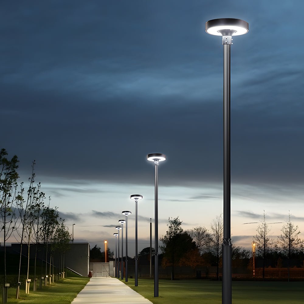 Smart Solar LED Post Light with Remote Control | Waterproof