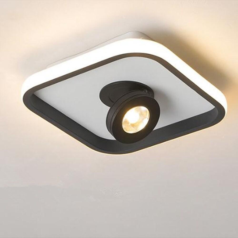 Adjustable Spotlight Modern Flush Mount Ceiling Light - LED Metal