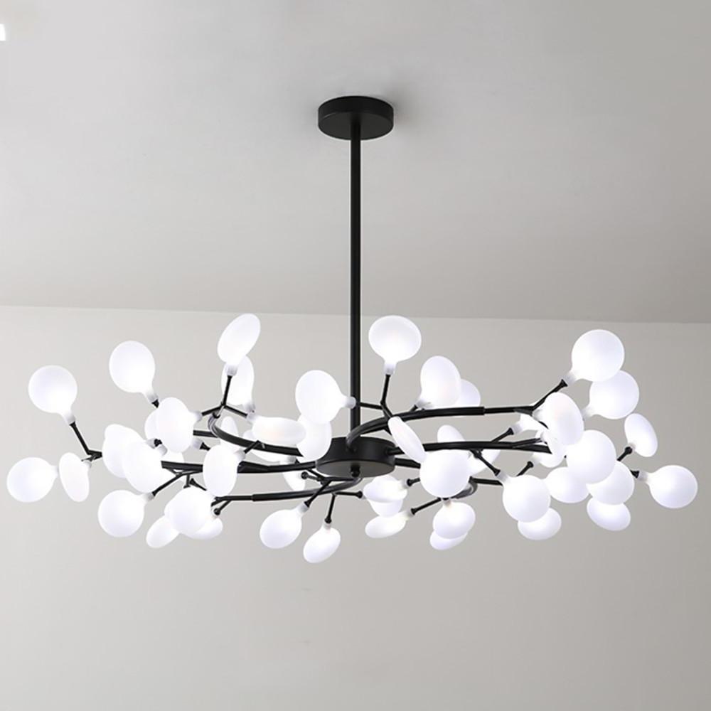 Contemporary Sputnik Chandelier with Acrylic Bubbles