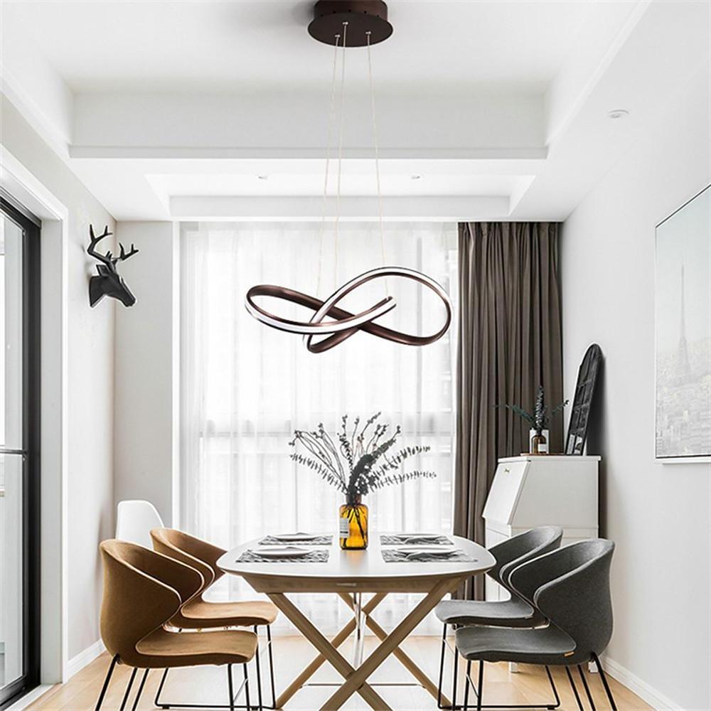 Infinity Ring Pendant Light - Modern LED Ceiling Light