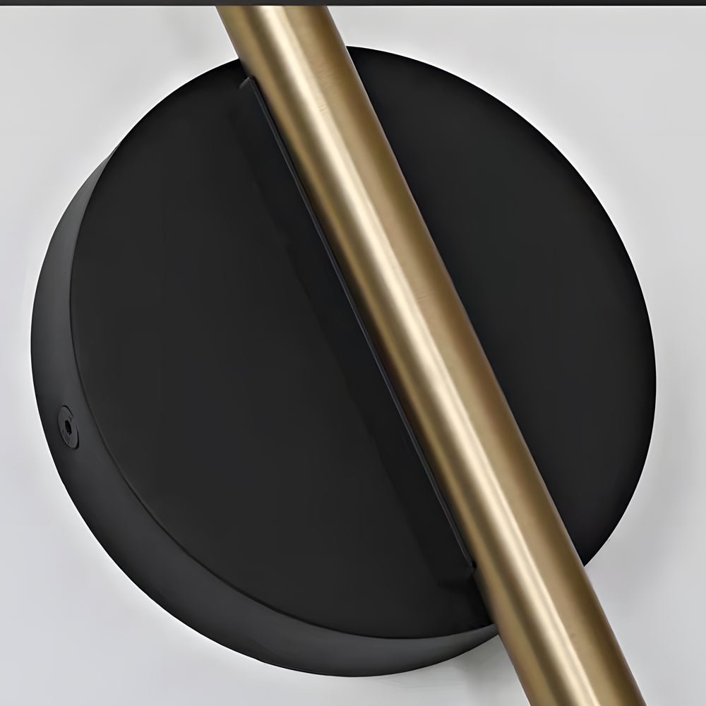 Adjustable Round LED Aluminum Wall Sconce - Modern Nordic Design
