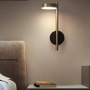 Adjustable Round LED Aluminum Wall Sconce - Modern Nordic Design