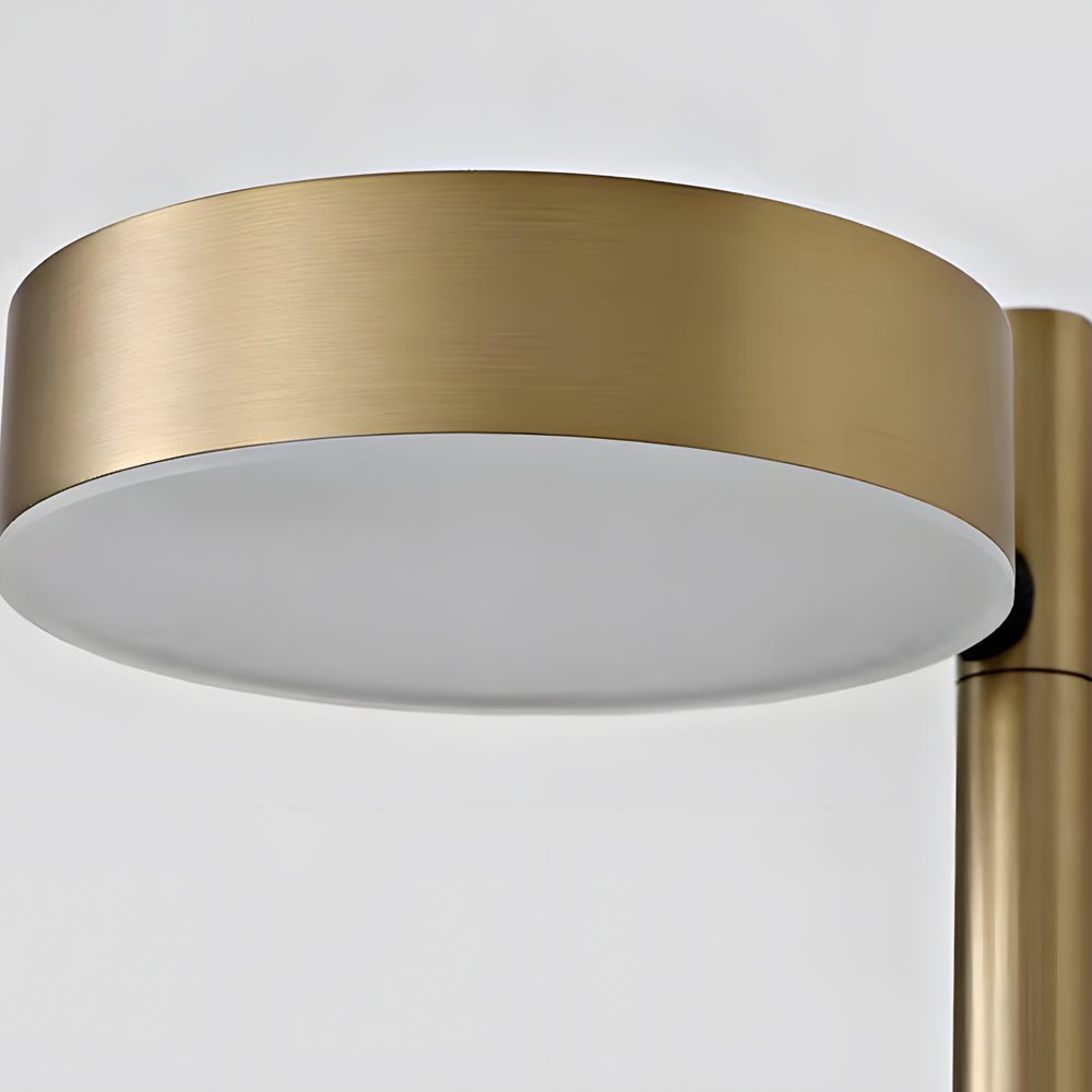 Adjustable Round LED Aluminum Wall Sconce - Modern Nordic Design