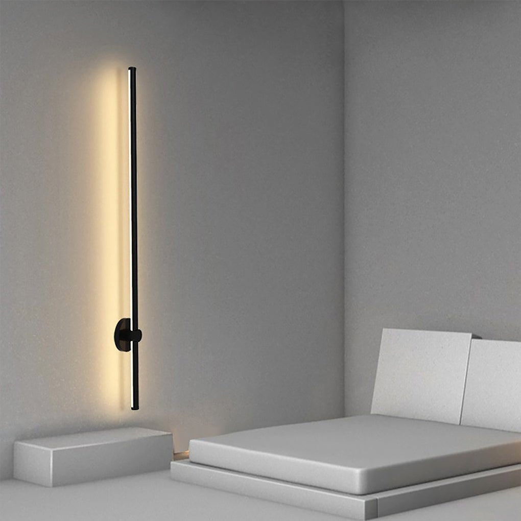 Rotatable LED Wall Lamp with 3-Color Dimming | Modern Aluminum