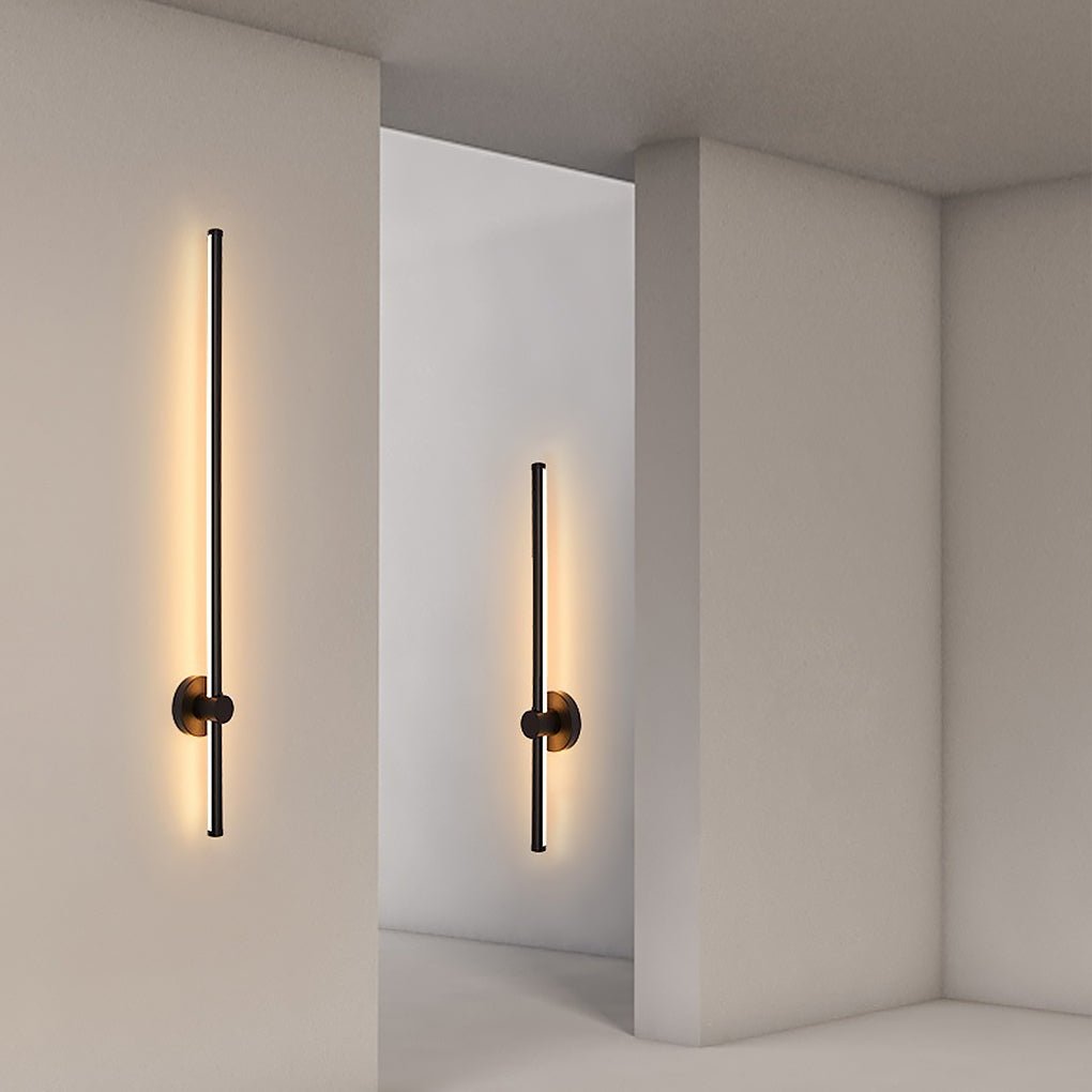Rotatable LED Wall Lamp with 3-Color Dimming | Modern Aluminum