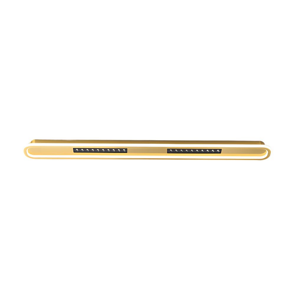 Rounded Rectangular Modern Ceiling Light with 3-Step Dimming