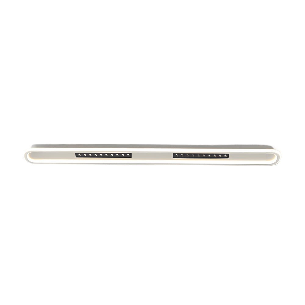 Rounded Rectangular Modern Ceiling Light with 3-Step Dimming