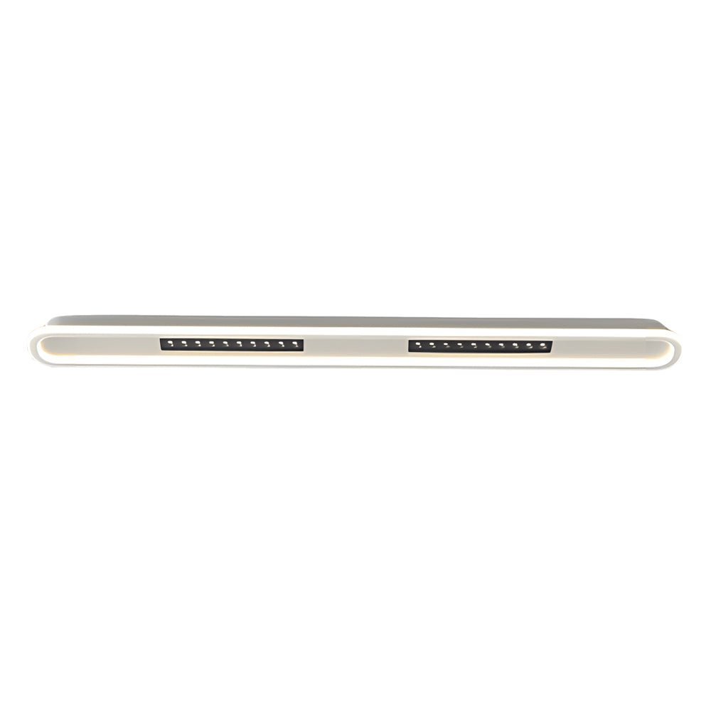 Rounded Rectangular Modern Ceiling Light with 3-Step Dimming