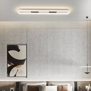 Rounded Rectangular Modern Ceiling Light with 3-Step Dimming