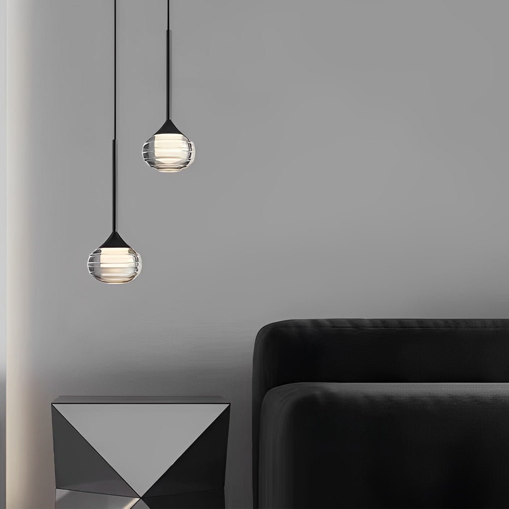 Modern Nordic Acrylic Ball Pendant Light with LED