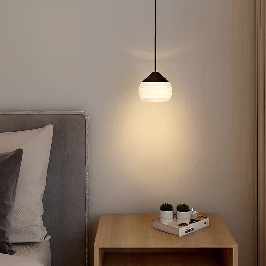 Modern Nordic Acrylic Ball Pendant Light with LED
