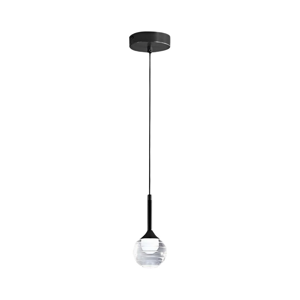 Modern Nordic Acrylic Ball Pendant Light with LED