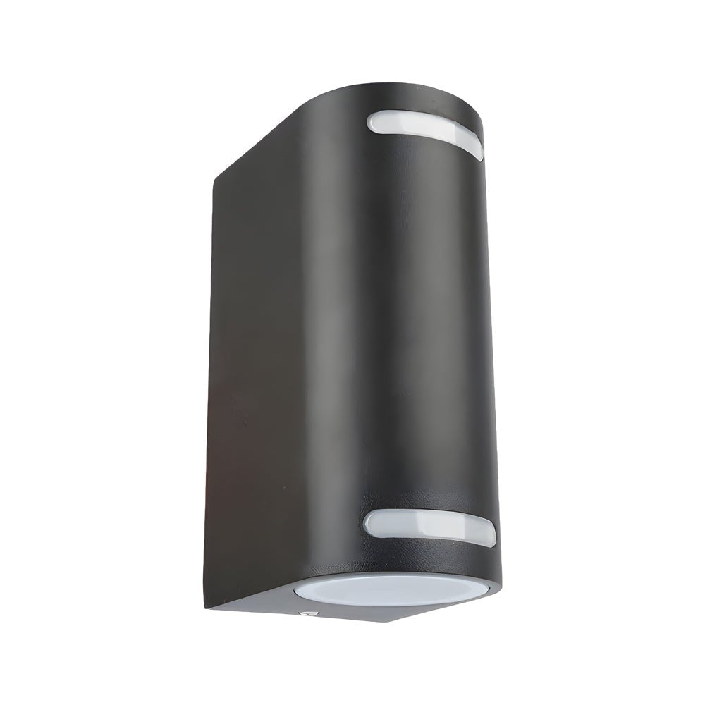 Modern Square Aluminum Outdoor Wall Light - Up Down LED Waterproof