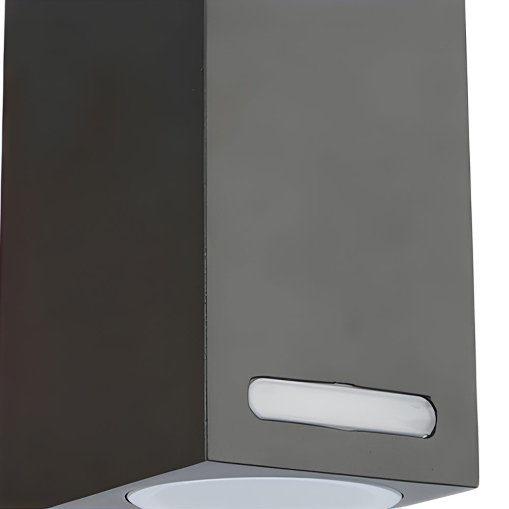 Modern Square Aluminum Outdoor Wall Light - Up Down LED Waterproof