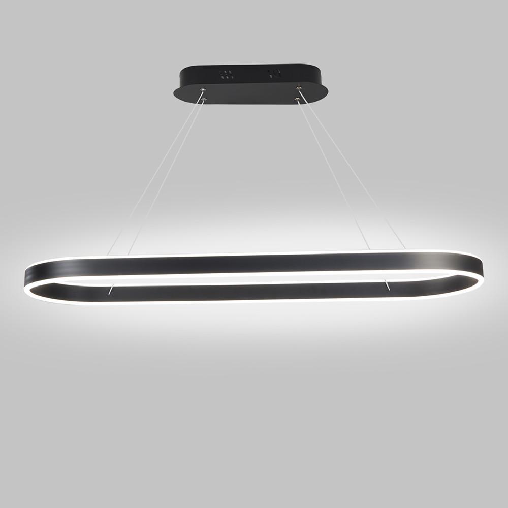 Modern LED Dimmable Pendant Light – Rounded Rectangle Design