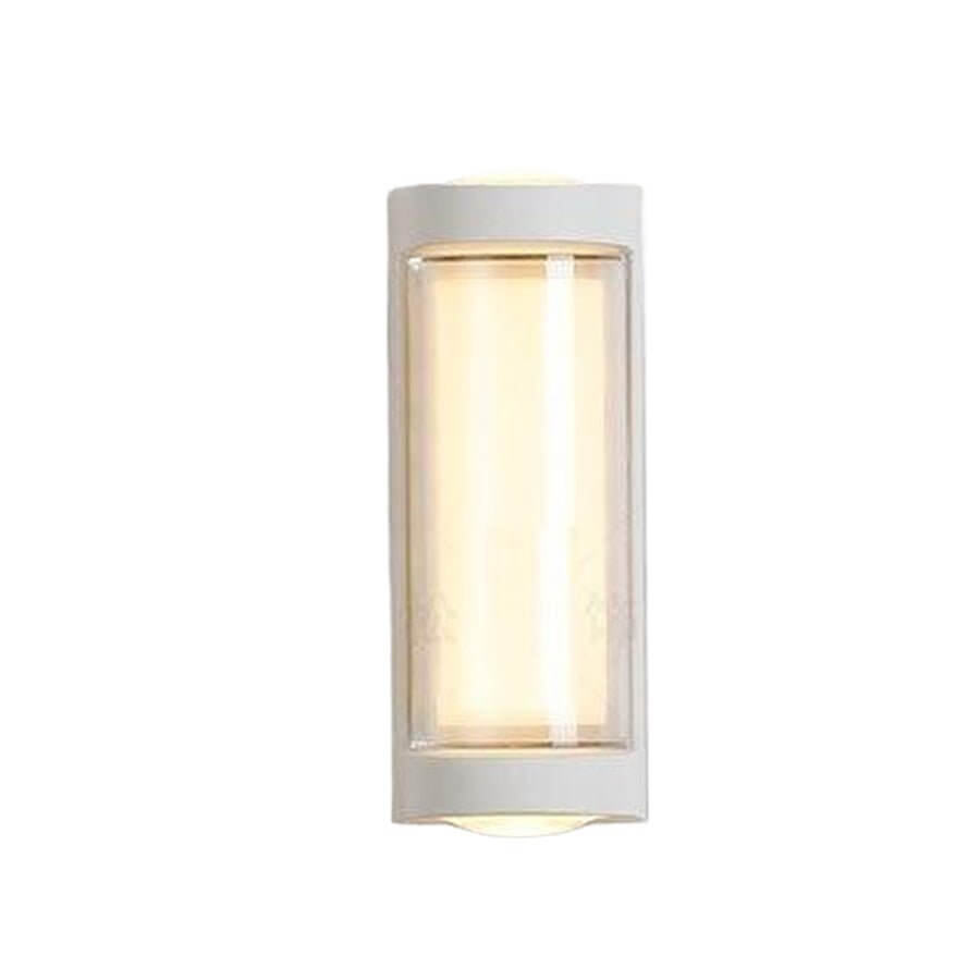 Modern Dual-Directional Outdoor Wall Light – Aluminum & Acrylic