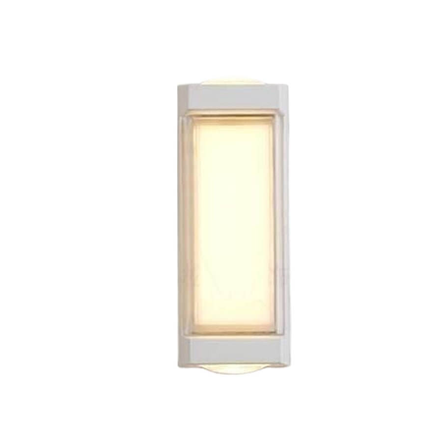Modern Dual-Directional Outdoor Wall Light – Aluminum & Acrylic