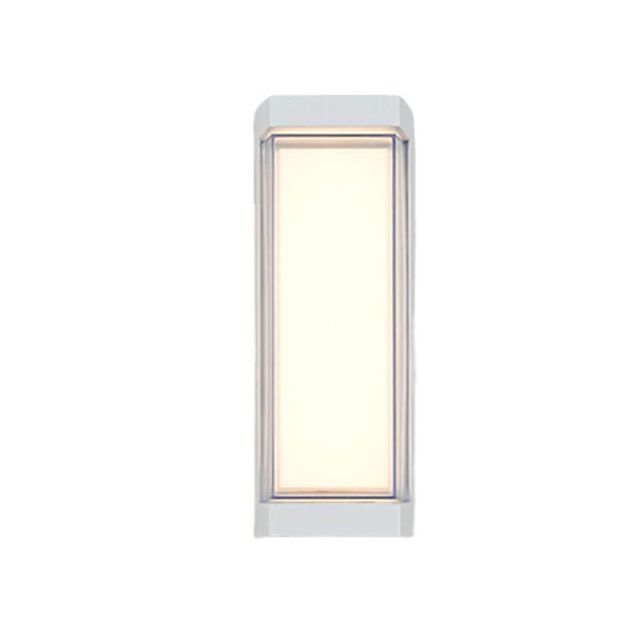Modern Dual-Directional Outdoor Wall Light – Aluminum & Acrylic