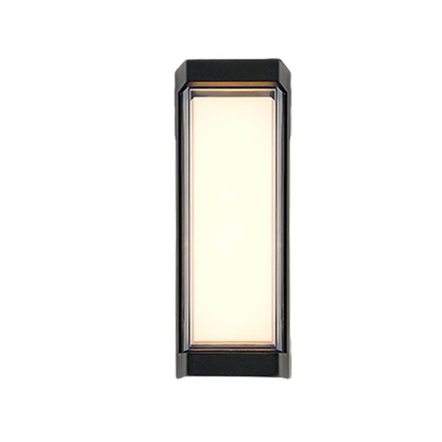 Modern Dual-Directional Outdoor Wall Light – Aluminum & Acrylic