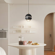 Modern Metal Ball Pendant Light with 3-Step Dimming & Adjustable Cord