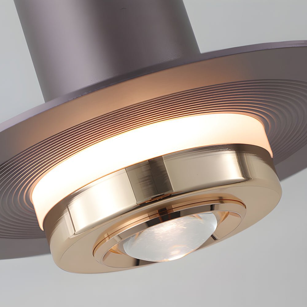 Nordic Metal Glass LED Pendant Light - Modern Hanging Lamp