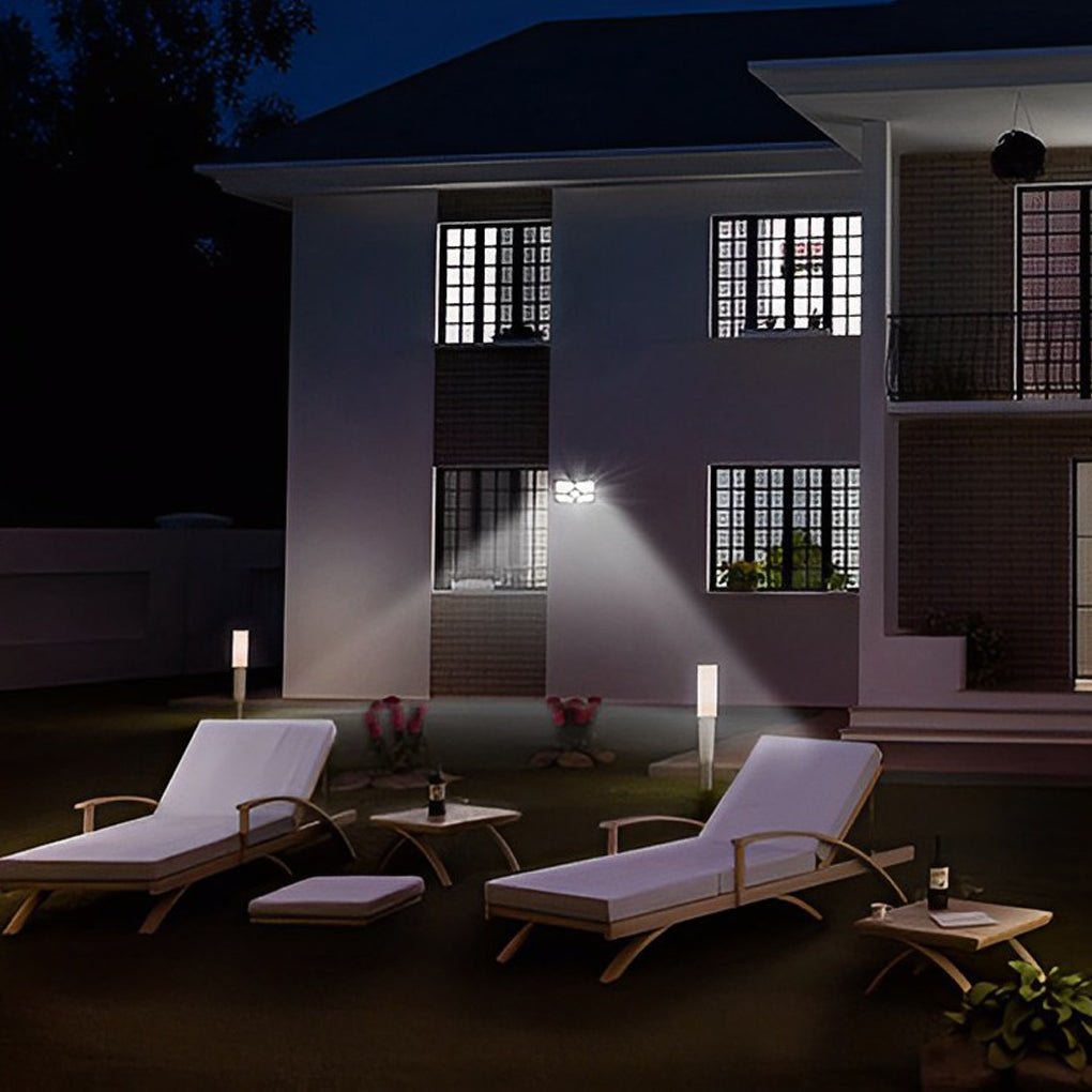 Solar Motion Sensor Outdoor Wall Light Waterproof LED Garden Lamp