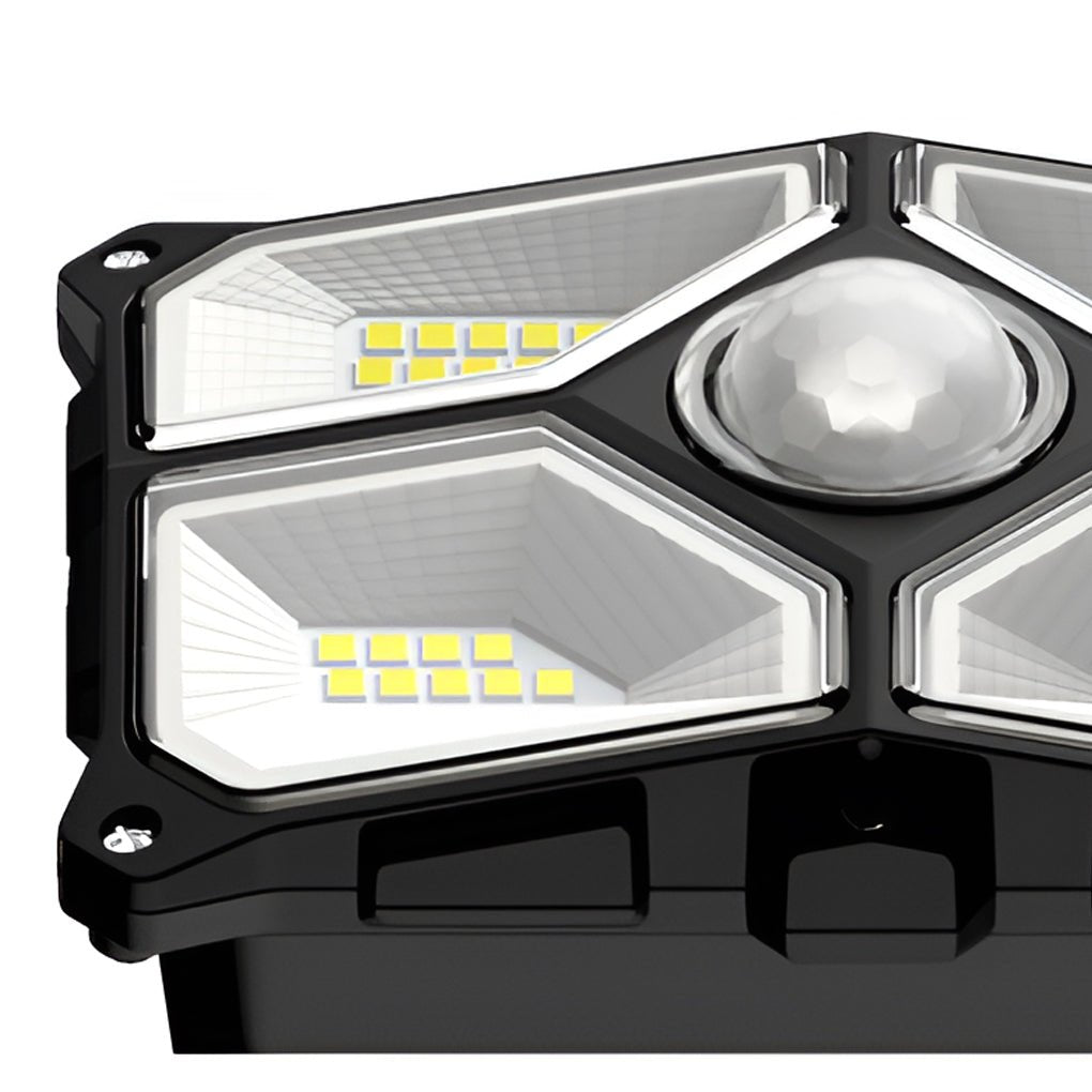 Solar Motion Sensor Outdoor Wall Light Waterproof LED Garden Lamp