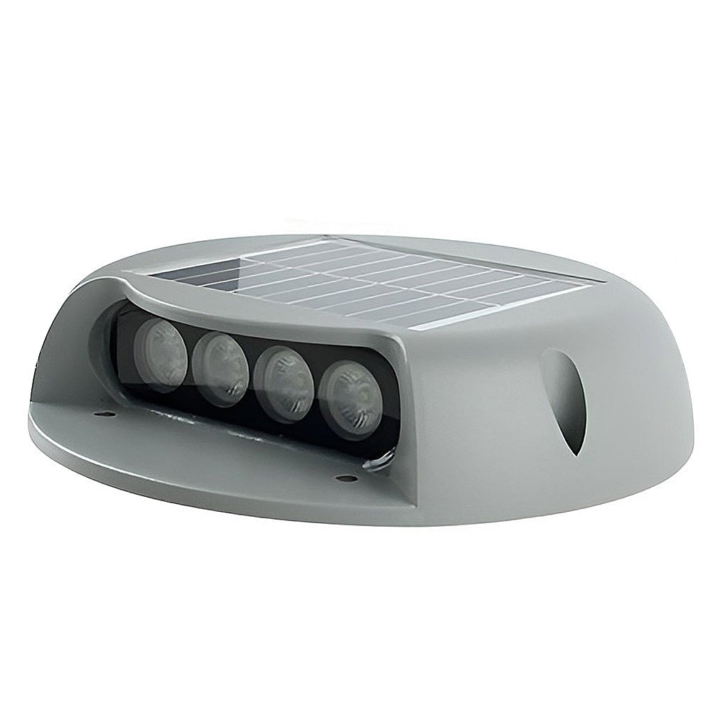 Solar LED Step Lights Outdoor Waterproof Flush Mount Stairway