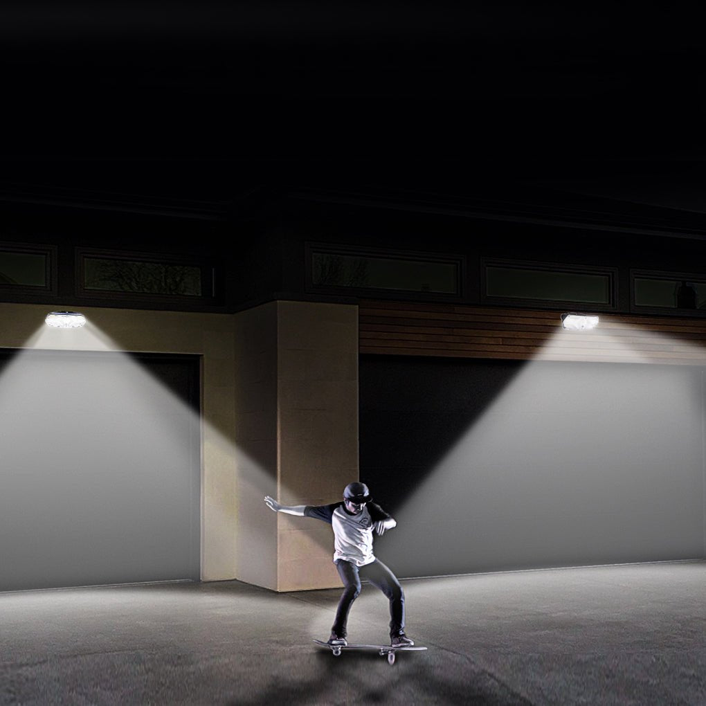 Solar Motion Sensor LED Outdoor Wall Light with Waterproof Design