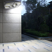 Solar Motion Sensor LED Outdoor Wall Light with Waterproof Design