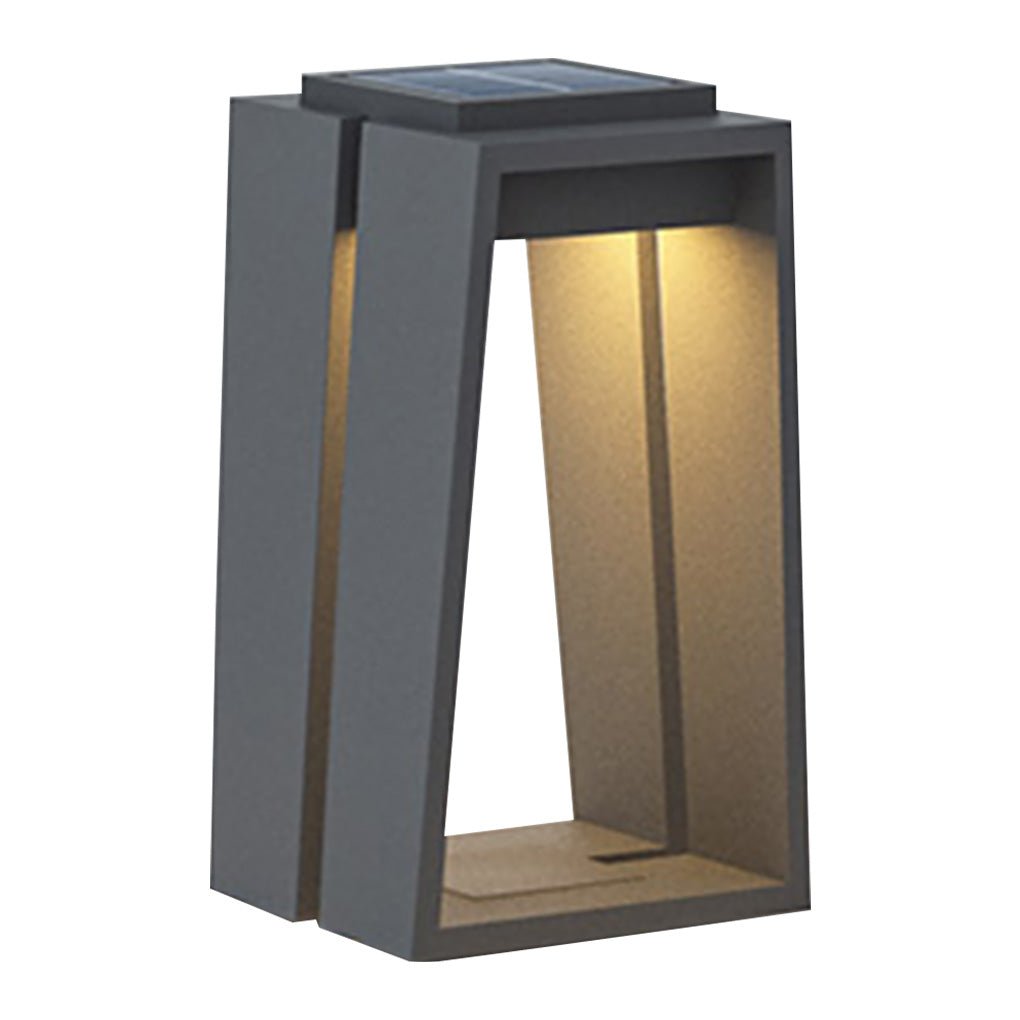 Trapezoid Solar LED Landscape Light Waterproof Outdoor Lamp