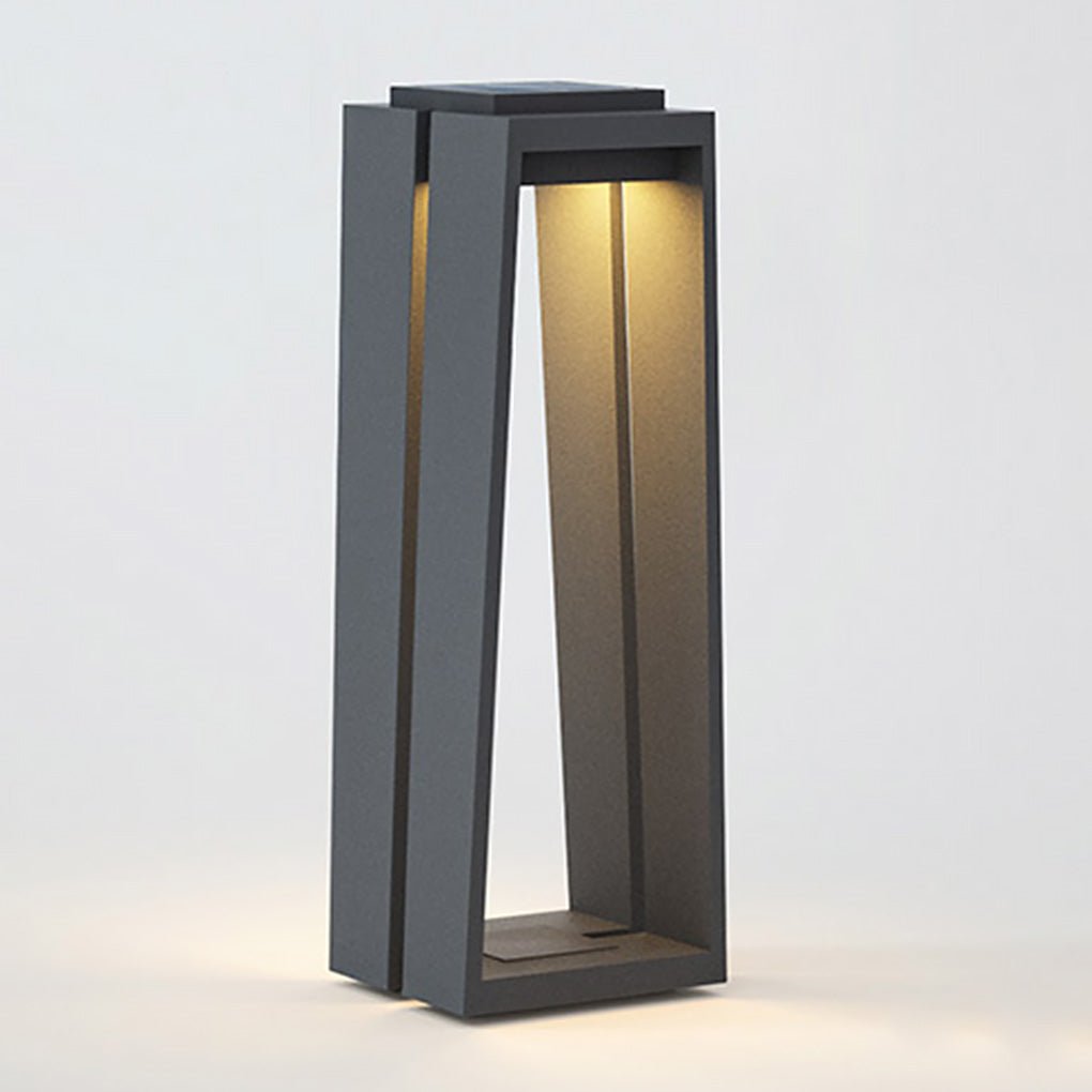 Trapezoid Solar LED Landscape Light Waterproof Outdoor Lamp