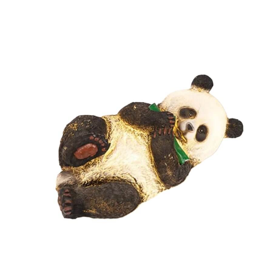 Solar Panda Garden Lamp Modern Outdoor Lawn Decor LED Lighting