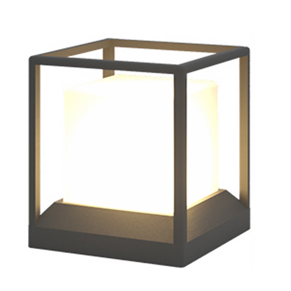 Solar LED Outdoor Post Light Waterproof Fence Landscape Lamp