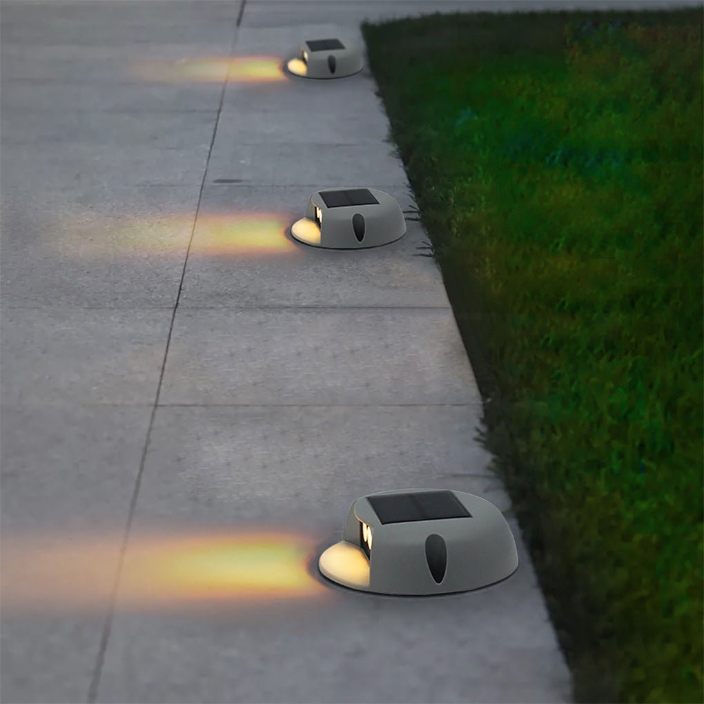 Solar LED Outdoor Step Light Waterproof Garden Wall Lamp