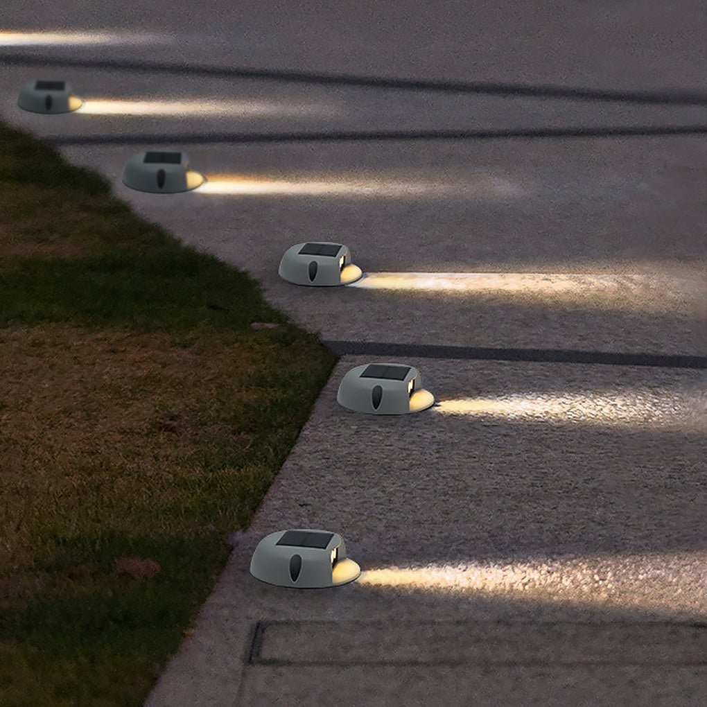 Solar LED Outdoor Step Light Waterproof Garden Wall Lamp