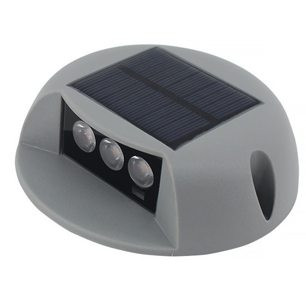 Solar LED Outdoor Step Light Waterproof Garden Wall Lamp