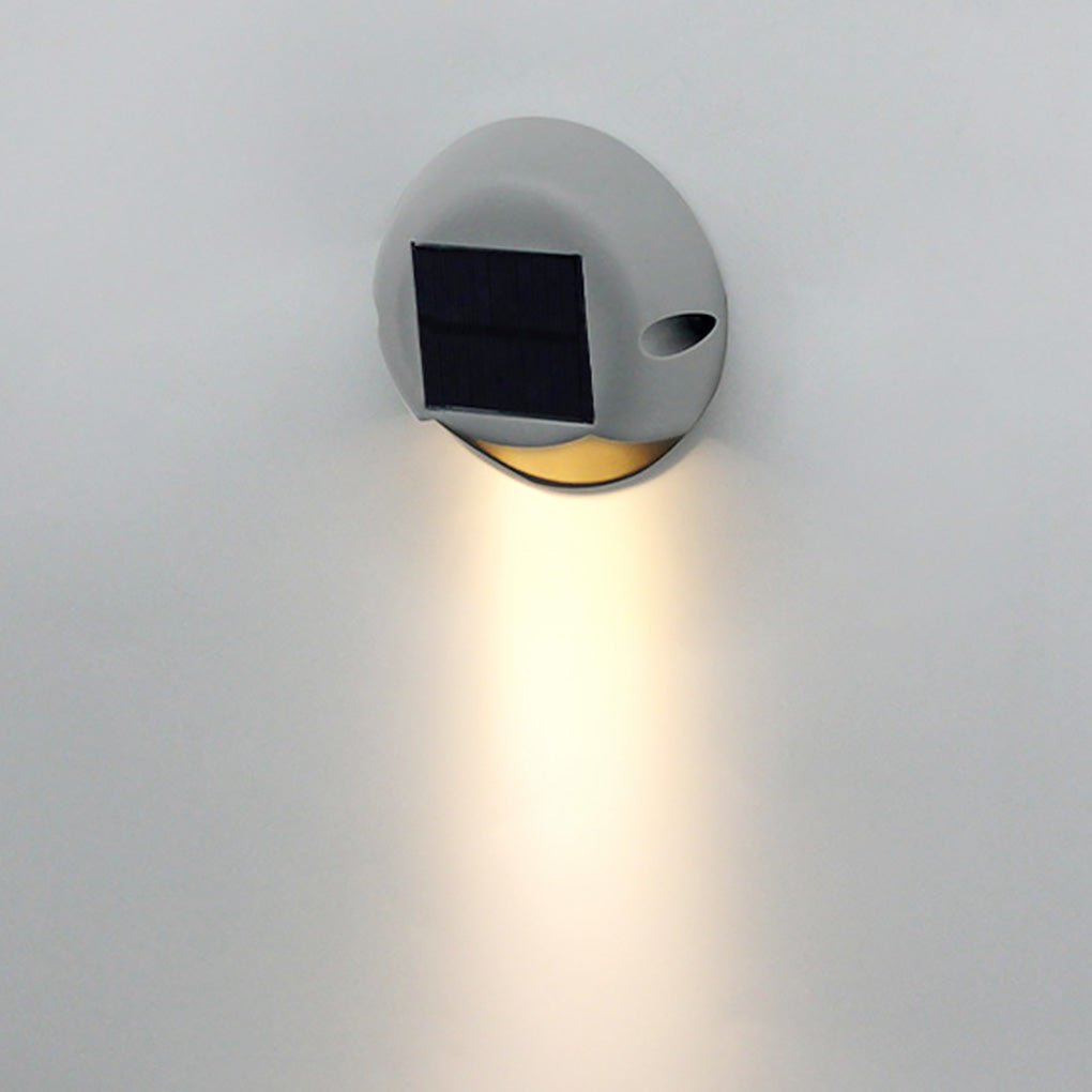 Solar LED Outdoor Step Light Waterproof Garden Wall Lamp