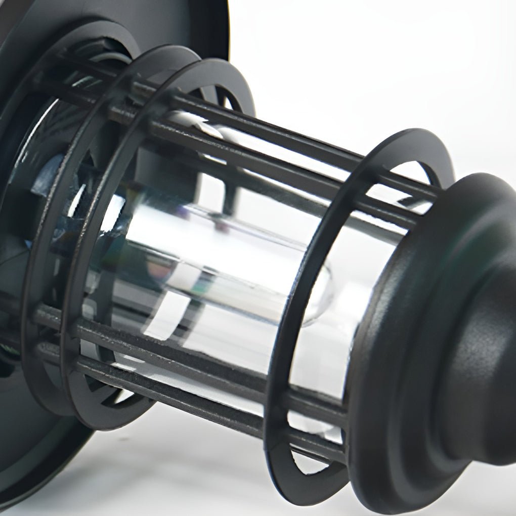 Solar Pathway Light with Stainless Steel and Glass Shade