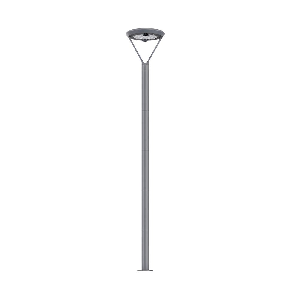 Solar Motion Sensor Post Light – Outdoor Garden Pole Light