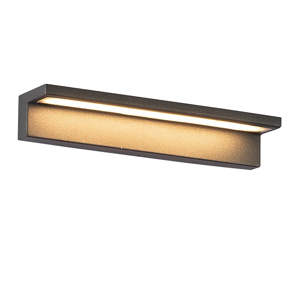 Modern Linear LED Outdoor Wall Light - Stainless Steel Waterproof