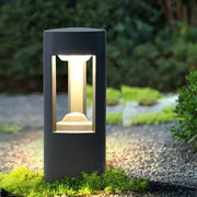 Solar LED Bollard Light with Heart Design for Garden Pathways