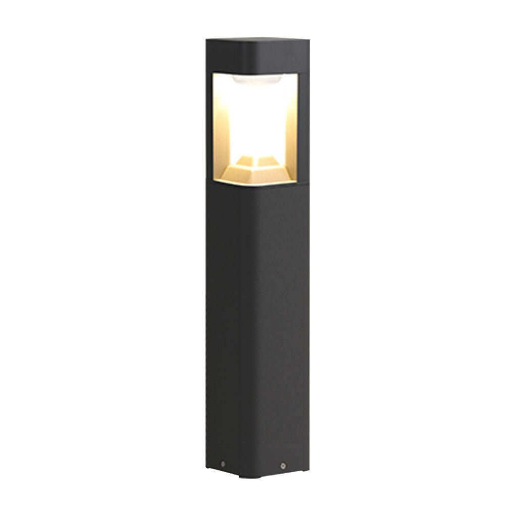 Solar LED Bollard Light with Heart Design for Garden Pathways