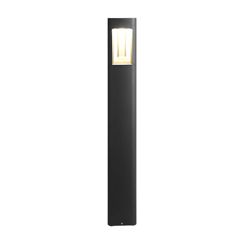 Solar LED Bollard Light with Heart Design for Garden Pathways