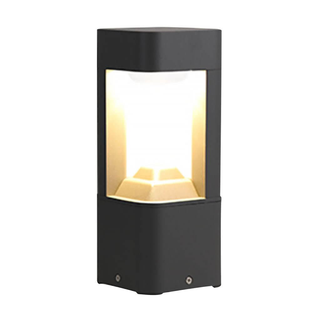 Solar LED Bollard Light with Heart Design for Garden Pathways