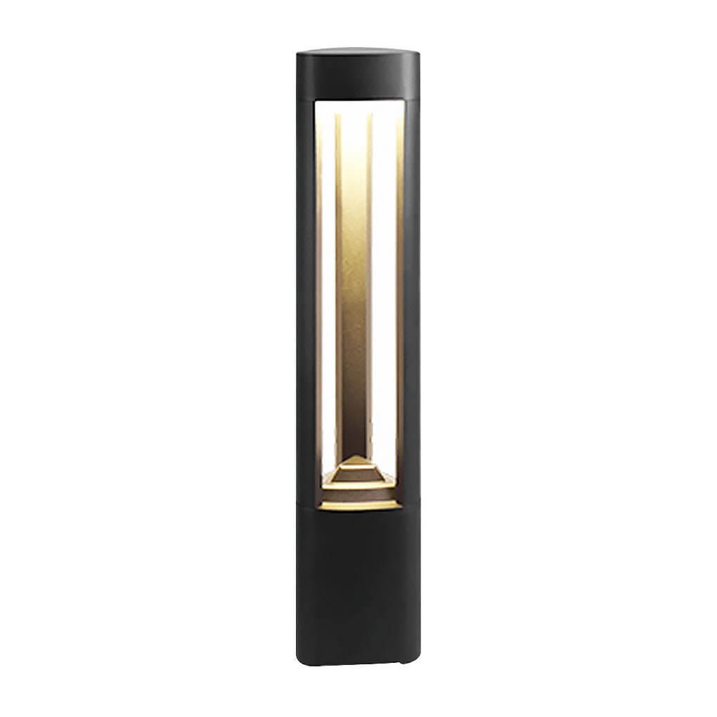 Solar LED Bollard Light with Heart Design for Garden Pathways